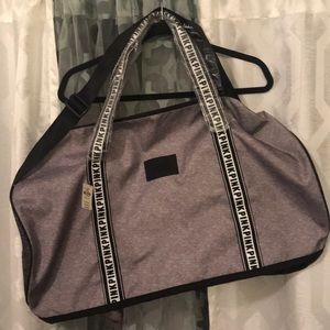 Pink Victoria Secret duffel bag, brand new.